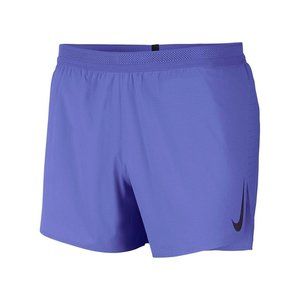 Nike AEROSWIFT 5″ Blue Black RUNNING GYM SHORTS.